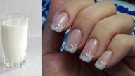 Nail Art perfetta con il latte