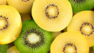 Le molte versioni del kiwi: verde, rosso e giallo